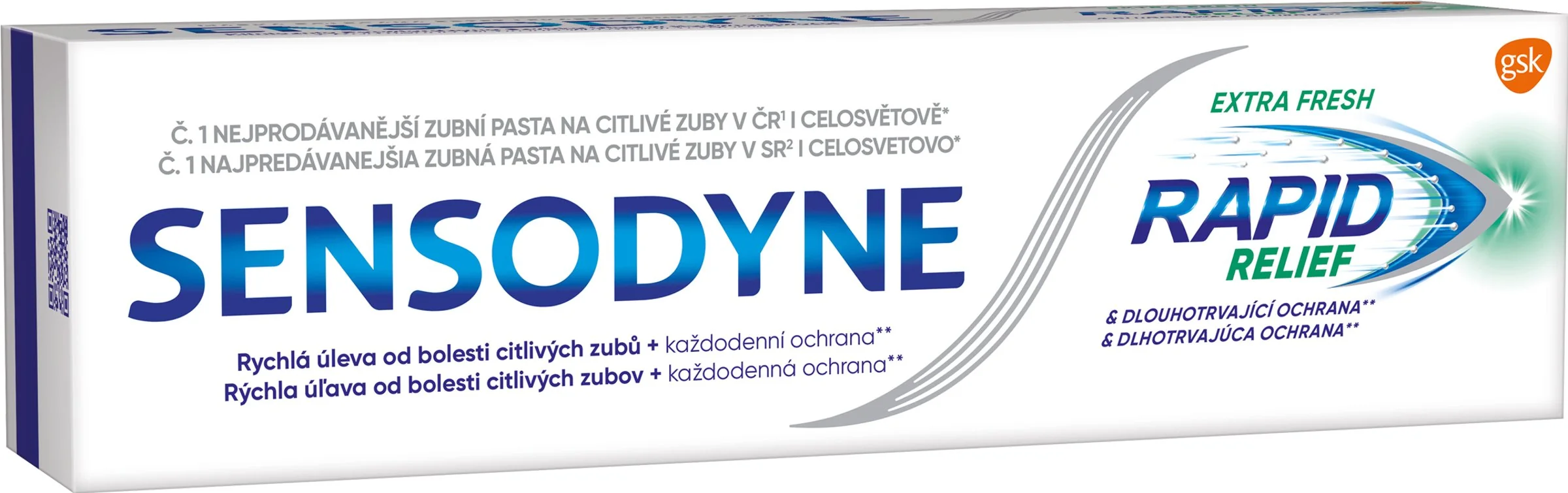 SENSODYNE Rapid Extra Fresh 1×75 ml, zubná pasta