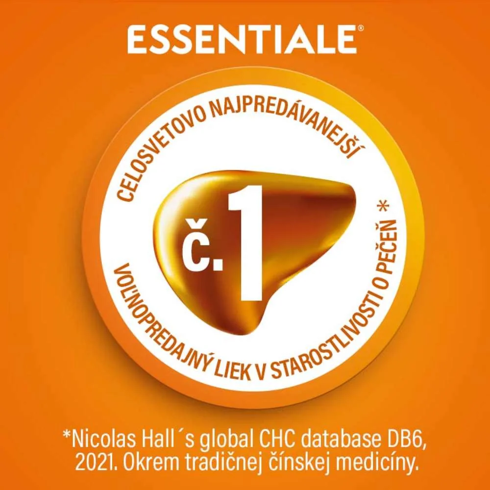 Essentiale 300 mg 100 kapsúl 1×100 cps, liečba chorôb pečene