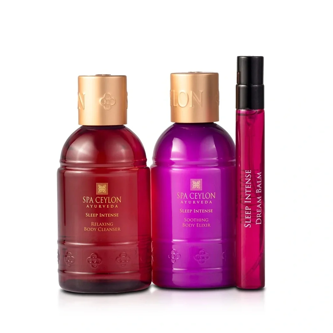 Kozmetický wellness set na podporu lepšieho spánku 3 ks v sade
