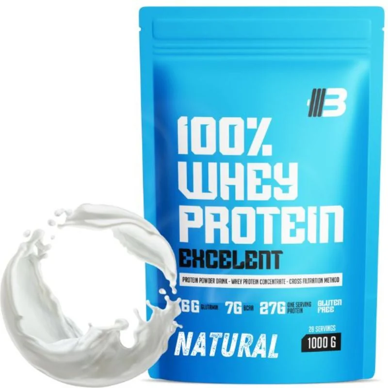 Excelent 100% Whey Proteín – natural od BODY NUTRITION - 1000g