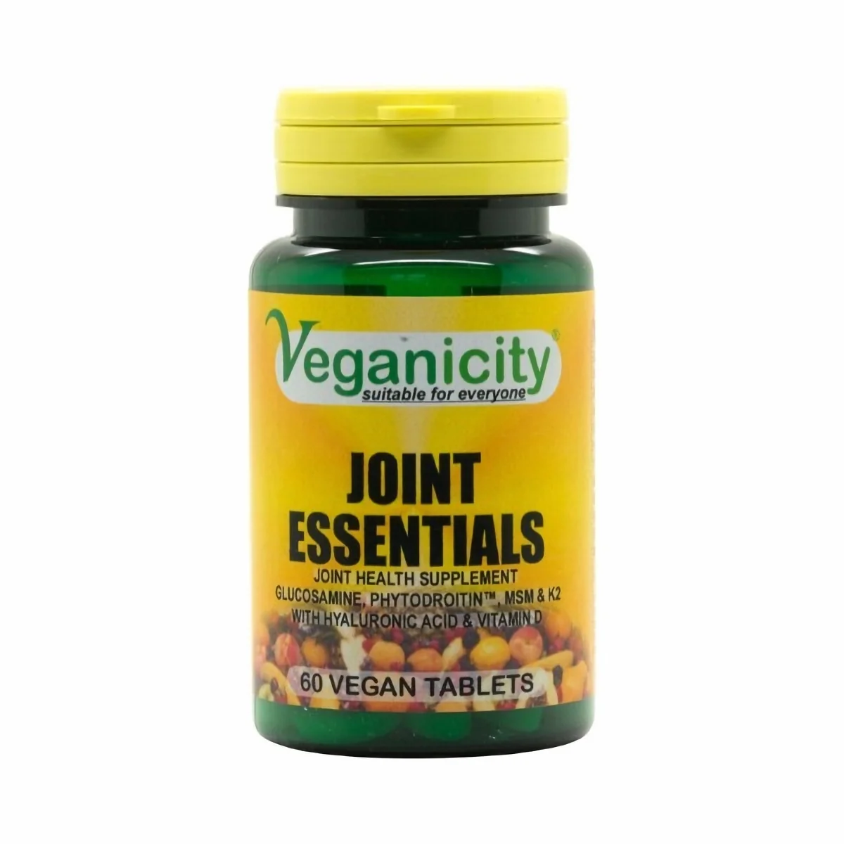 Veganicity Joint Essentials - komplexná kĺbová výživa, 60 vegan tabliet 