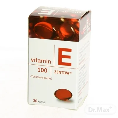 VITAMIN E 100-ZENTIVA 1×30 cps, podporný liek