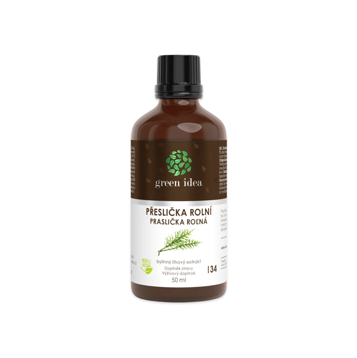 Praslička roľná tinktúra – kvapky 50 ml – Green idea
