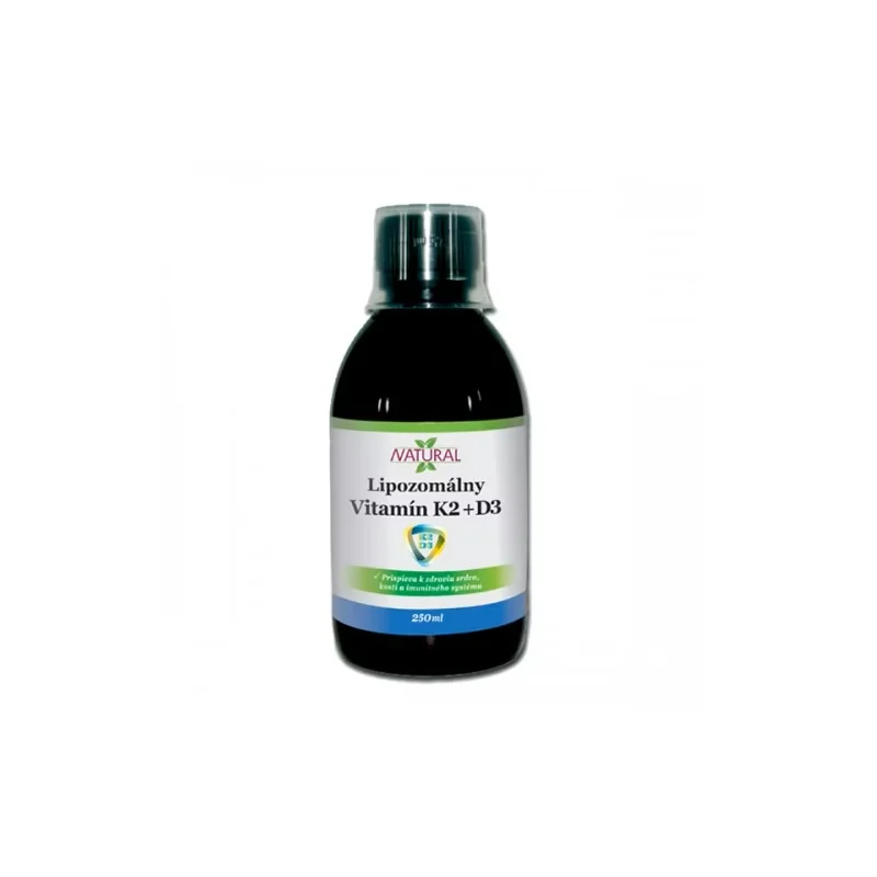 Lipozomálny Vitamín K2 + D3 - 250 ml