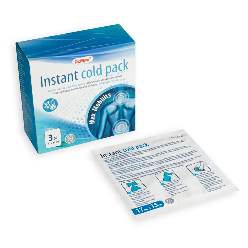 Dr.Max Instant cold pack 1×3 ks, chladivý vankúšik
