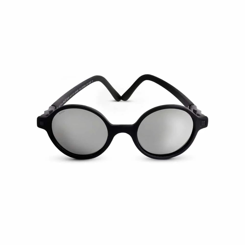 KiETLA CraZyg-Zag slnečné okuliare RoZZ 6-9 rokov - black zrkadlovky