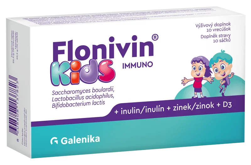 Flonivin KIDS IMMUNO 10 ks