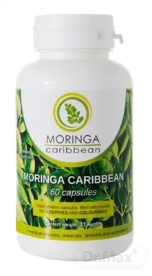 MORINGA Moringa Caribbean (standard) 1×60 cps, výživový doplnok