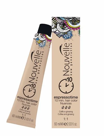 NOUVELLE ESPRESSOTIME-10.minútová farba na vlasy 60ml  10,3 Golden Platinum Blonde