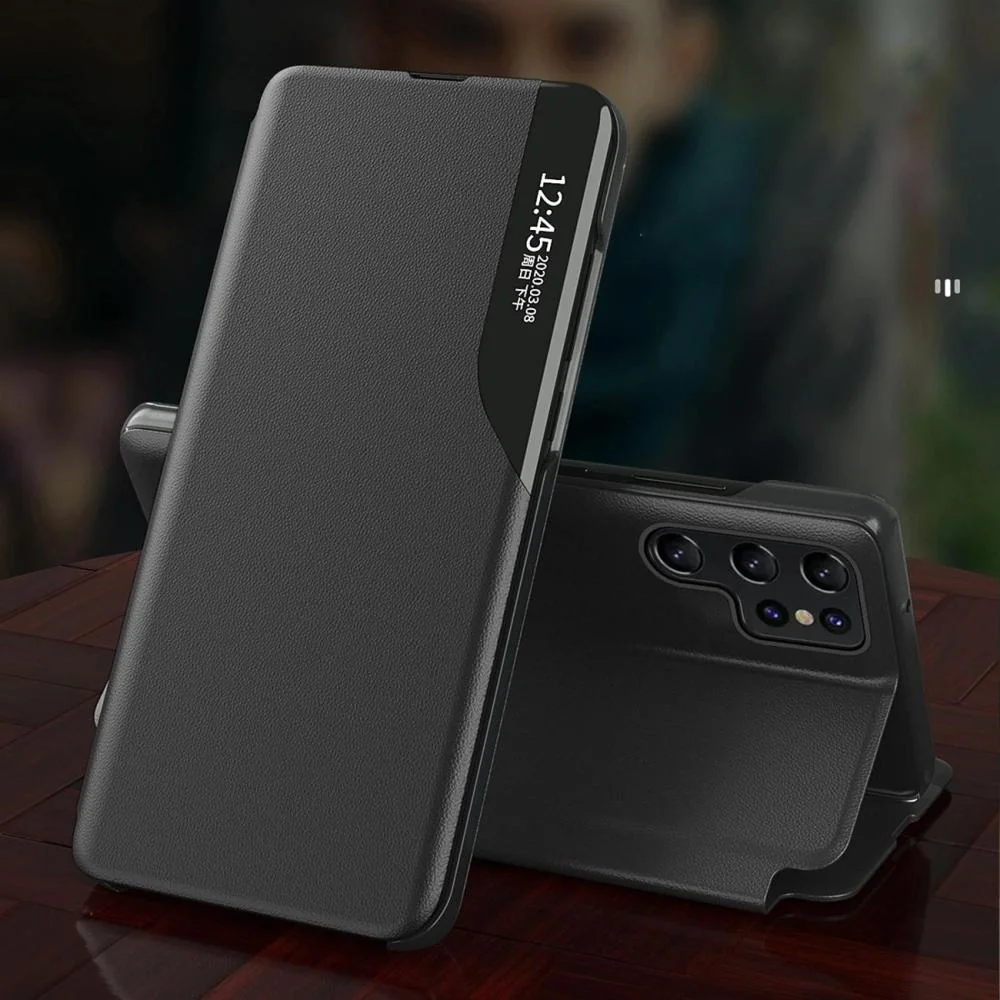 Elegantné knižkové puzdro pre Samsung Galaxy S24 FE Štýlové flipové puzdro