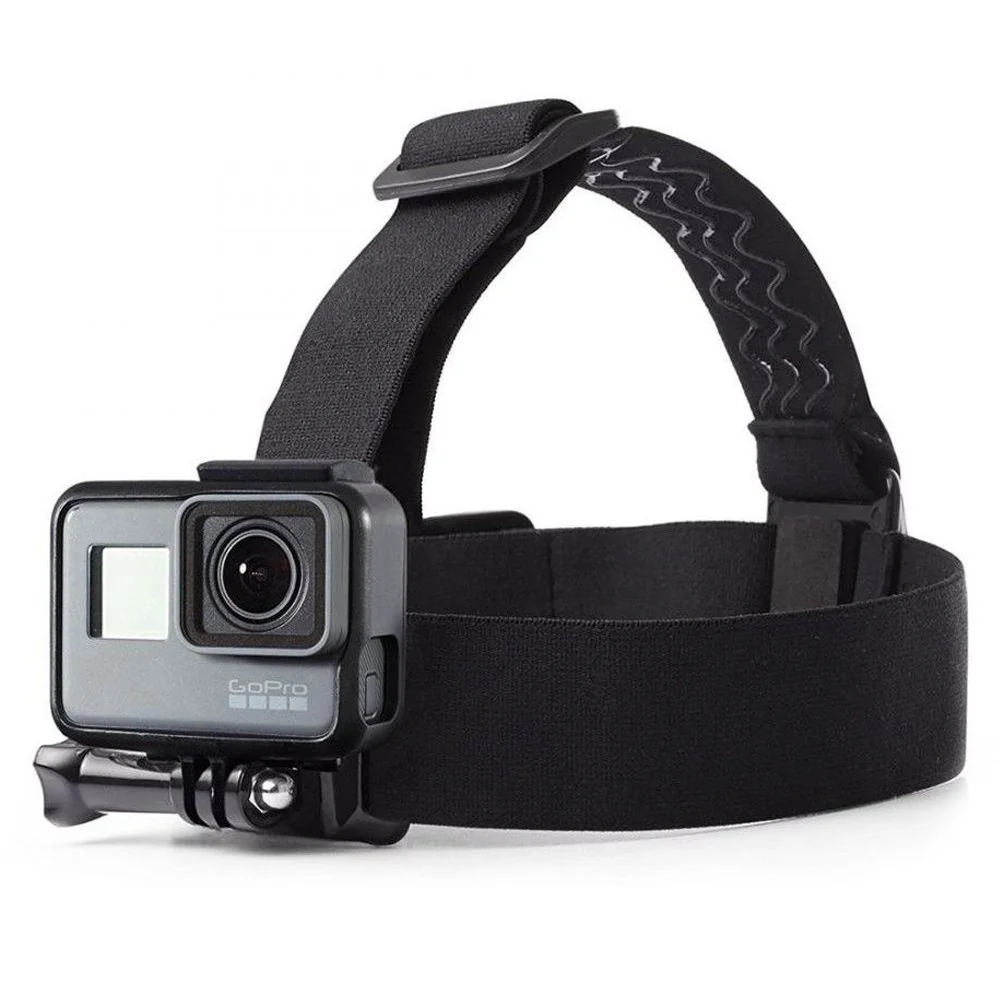 Tech-Protect GA100 držiak na hlavu pre športové kamery GoPro / DJI, čierny erny