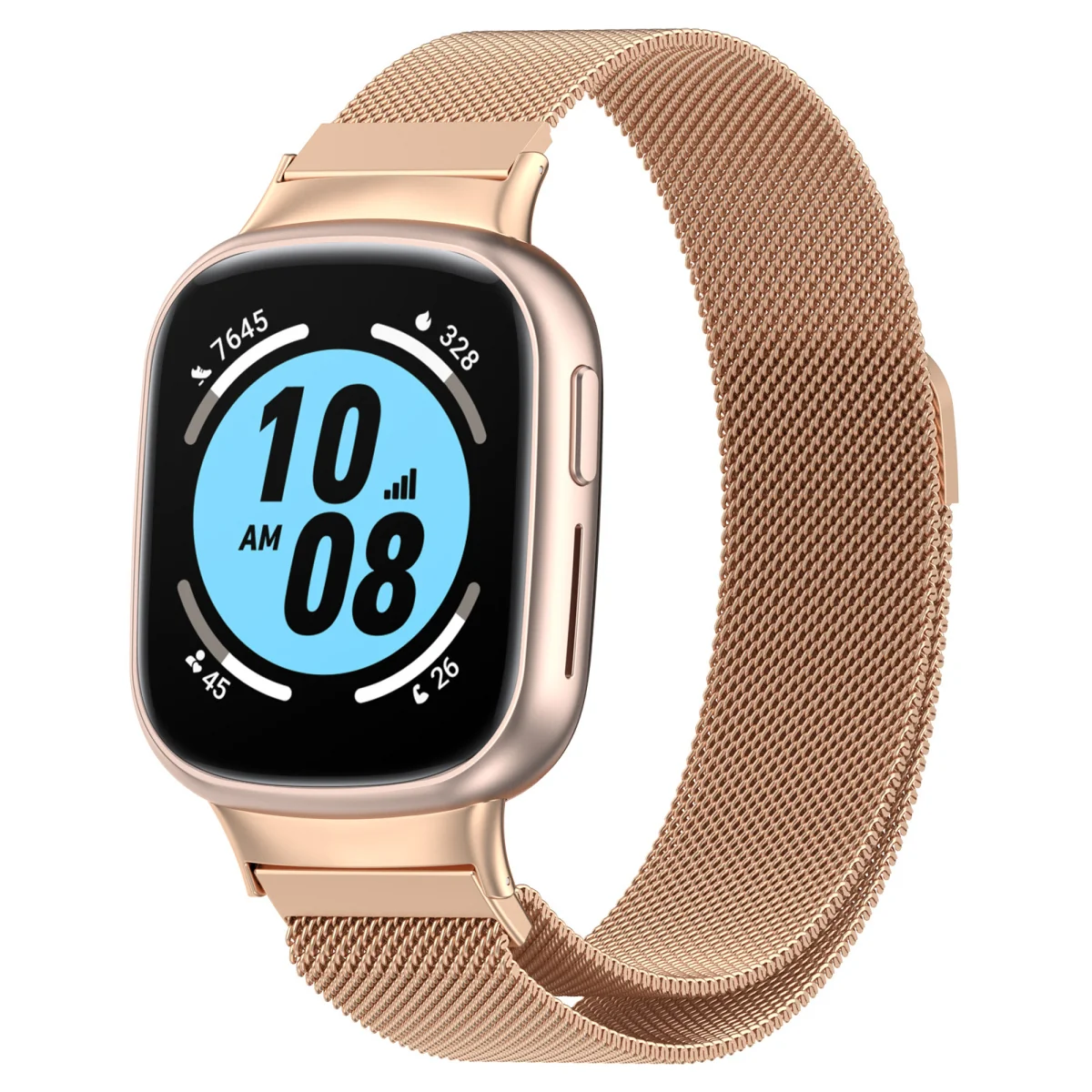BStrap Milanese remienok na Honor Watch 4 rose gold