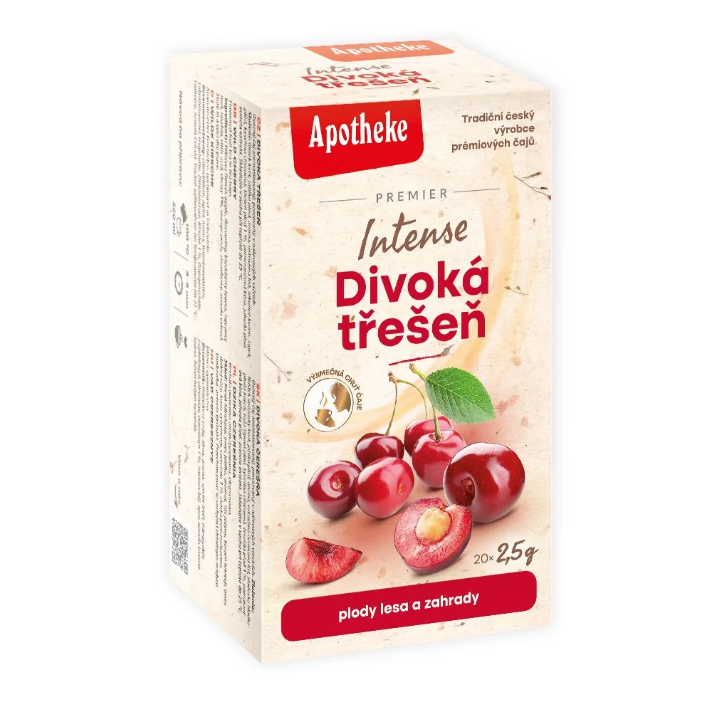 APOTHEKE Premier Selection INTENSE Divoká čerešňa 20/2,5g 20 ks