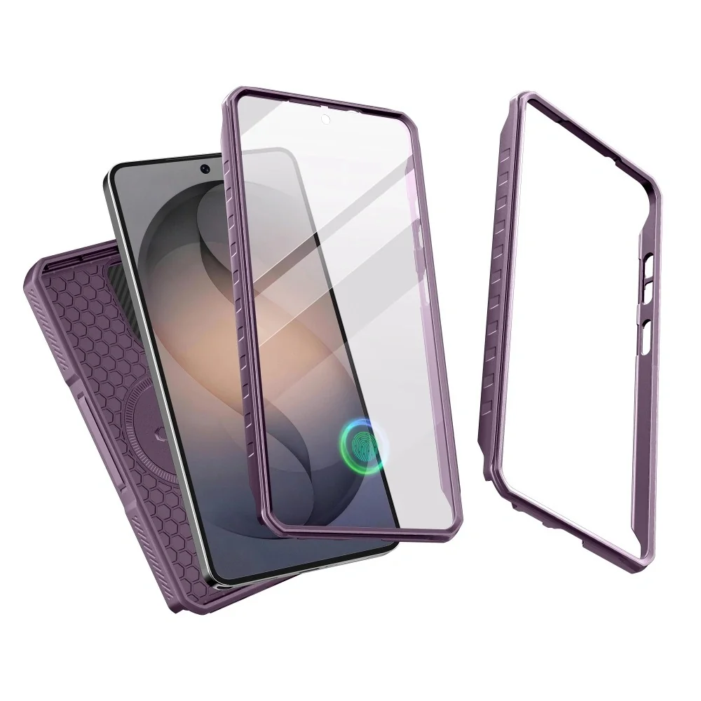 Tech-Protect Kevlar MagSafe kryt na Samsung Galaxy S26 Ultra, fialový