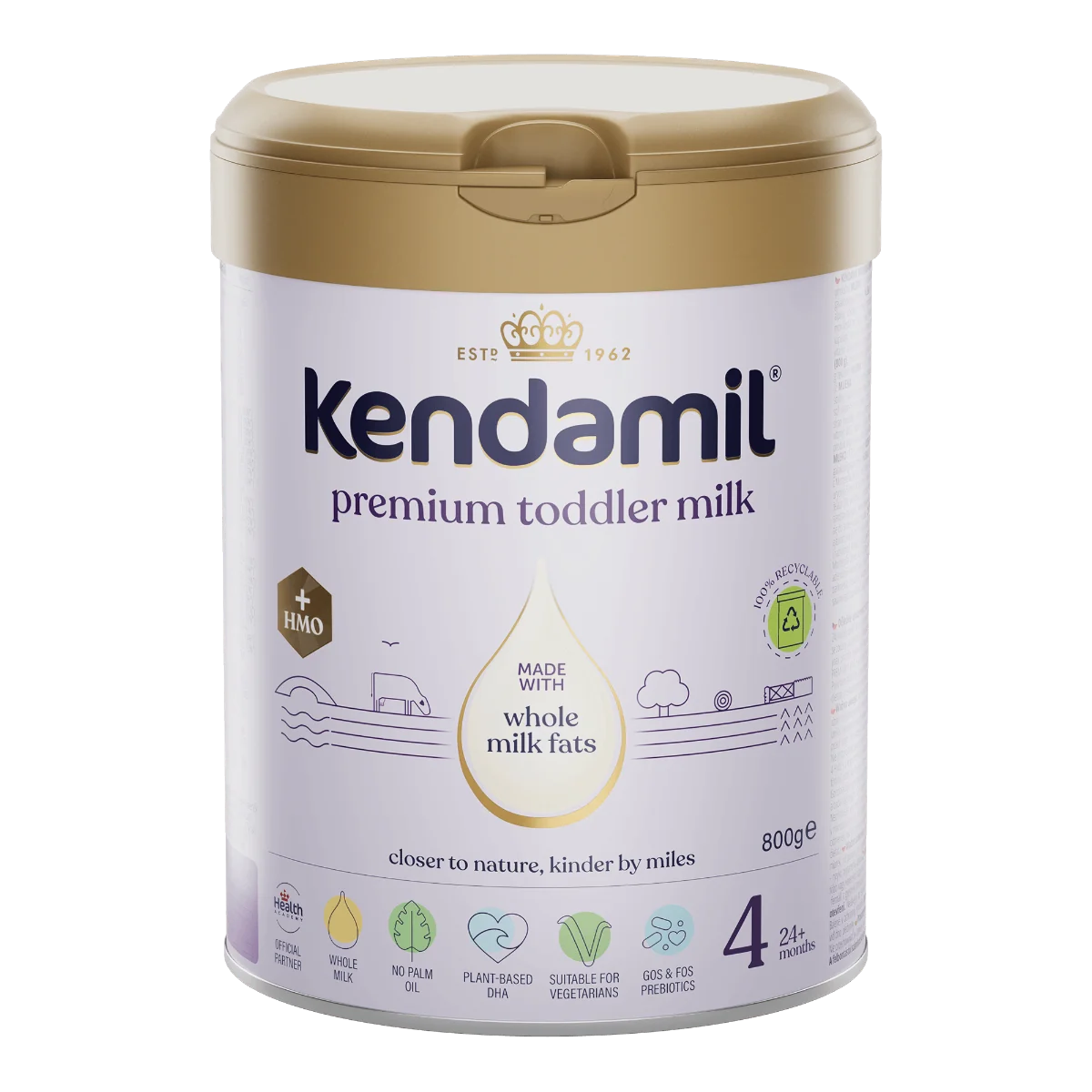 Kendamil Premium 4 HMO+ (800 g) 1×800 g, detská výživa