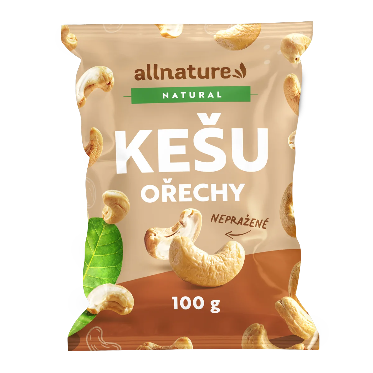 Allnature Kešu Jadrá 100g 1×100 g, kešu oriešky
