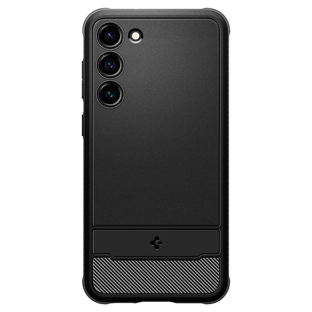 Spigen Rugged Armor kryt na Samsung Galaxy S23 Plus, čierny