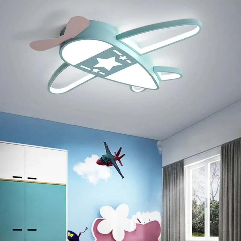 LED stropné svietidlo lietadlo stmievateľné s diaľkovým ovládaním