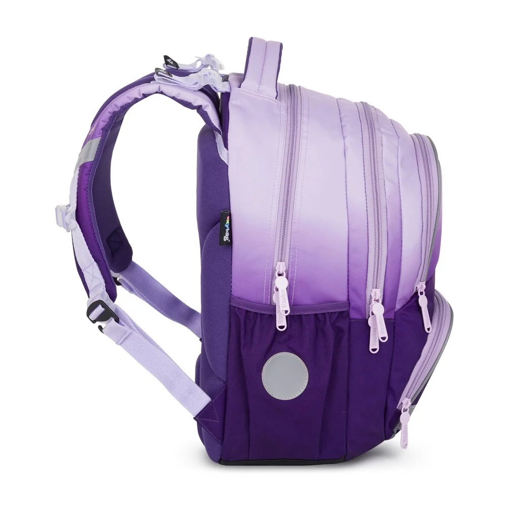 Školský batoh OXY NEXT PURPLE Fialový, ergonomický