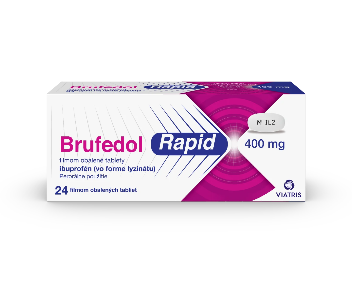Brufedol Rapid 400 mg 1×24 tbl, liek