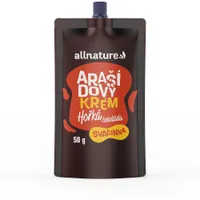 Allnature Arašidový Krém S Horkou Čokoládou 50g