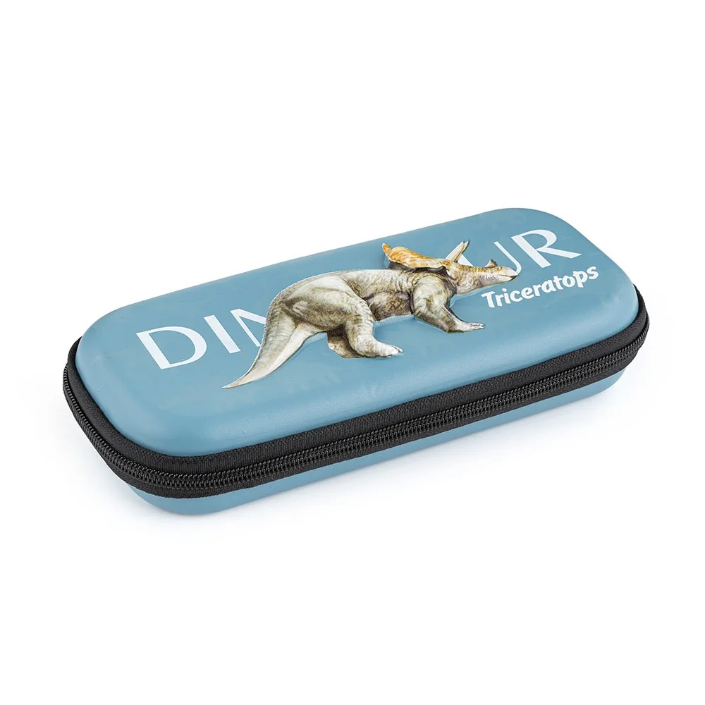 3D peračník DINO Triceratops modrý, vystužený