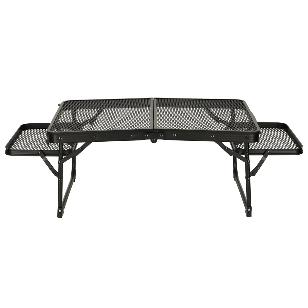 Skladací turistický stôl LUARO 87×60 cm výška 27 cm hliník