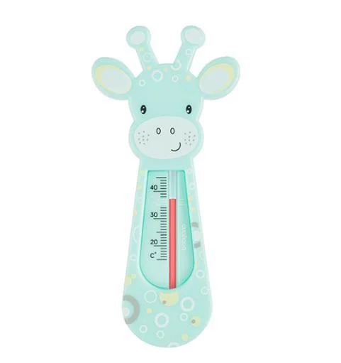 BABYONO Teplomer do vody - zelený 1×1 ks, teplomer do vody