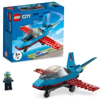 LEGO® City 60323 Kaskadérske lietadlo 1×1 ks, lego stavebnica
