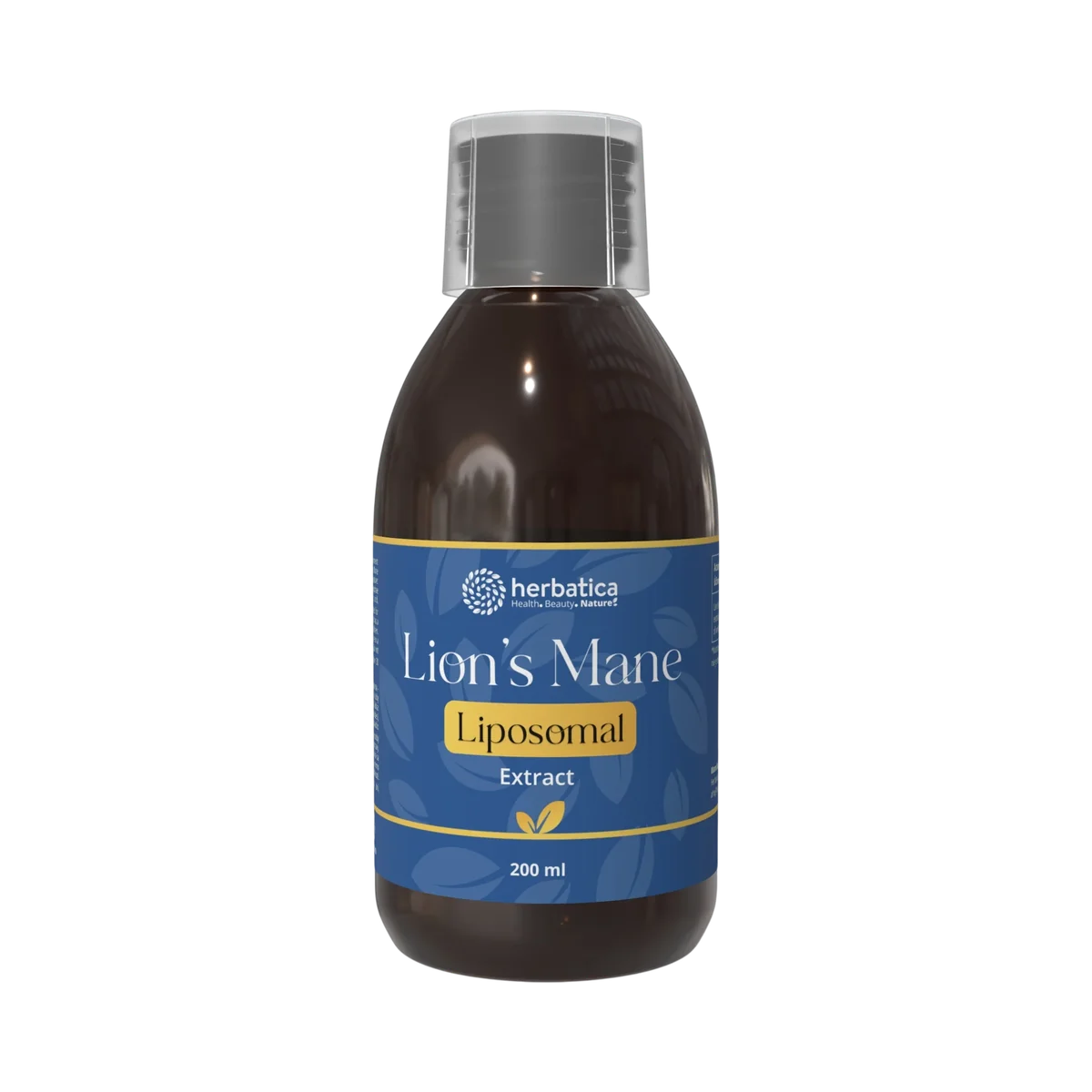Lipozomálny extrakt Lion's Mane (30% polysacharidy) - 200 ml - Herbatica