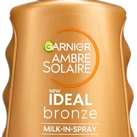Garnier Ambre Solaire Ideal Bronze opaľovacie telové mlieko v spreji SPF 50
