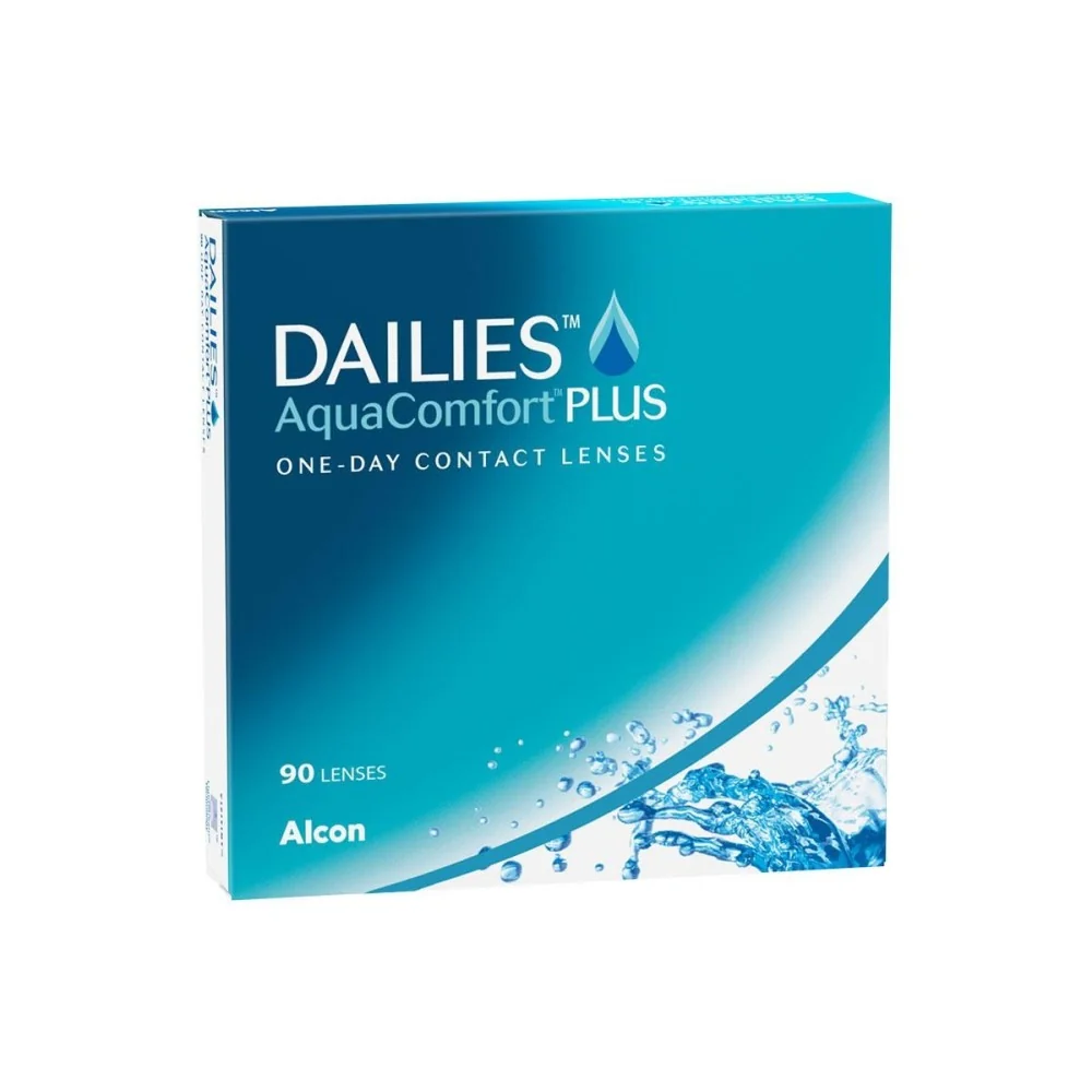 Denné Dailies AquaComfort Plus (90 šošoviek) Dioptrie: 3, Zakrivenie: 8.7