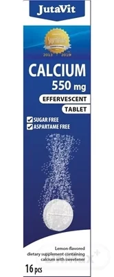 JutaVit Vápnik 550 mg 1x16 ks, výživový doplnok