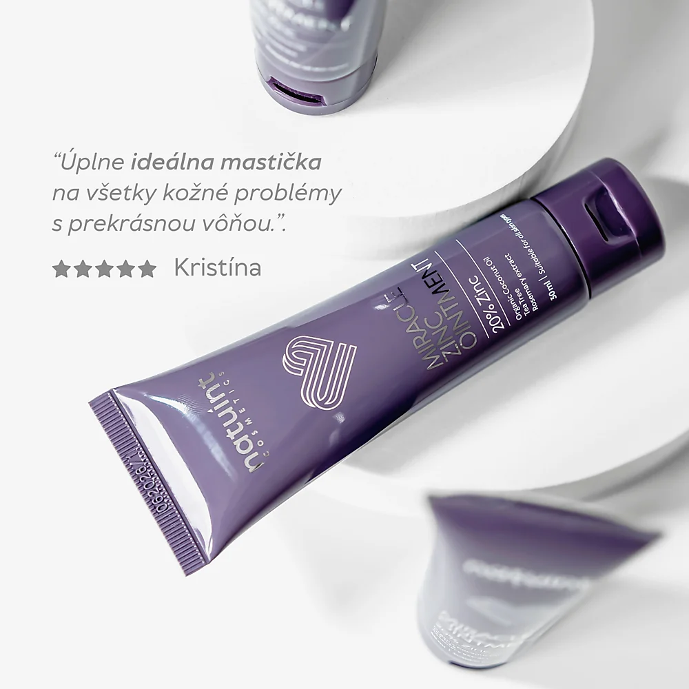 Natuint cosmetics - Zinková mastička Miracle Zinc Ointment