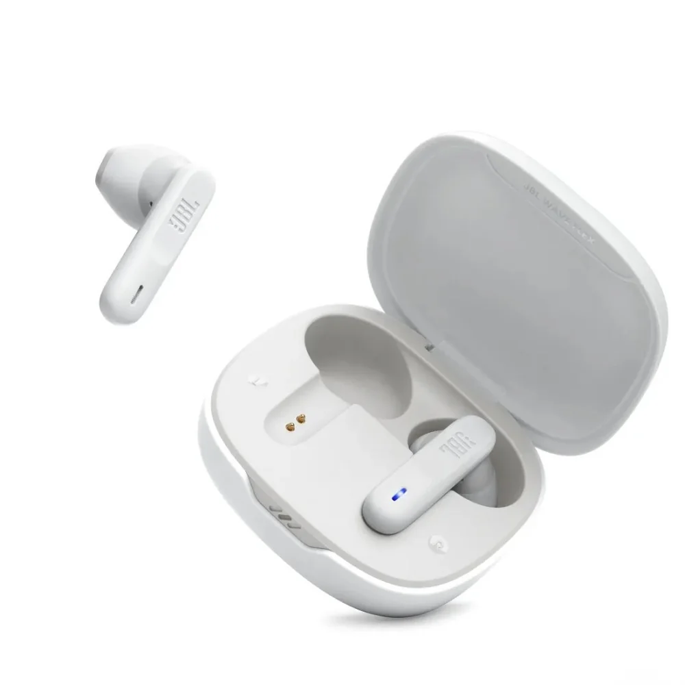Slúchadlá BLUETOOTH do uši JBL WAVE FLEX WHITE (TWS) 