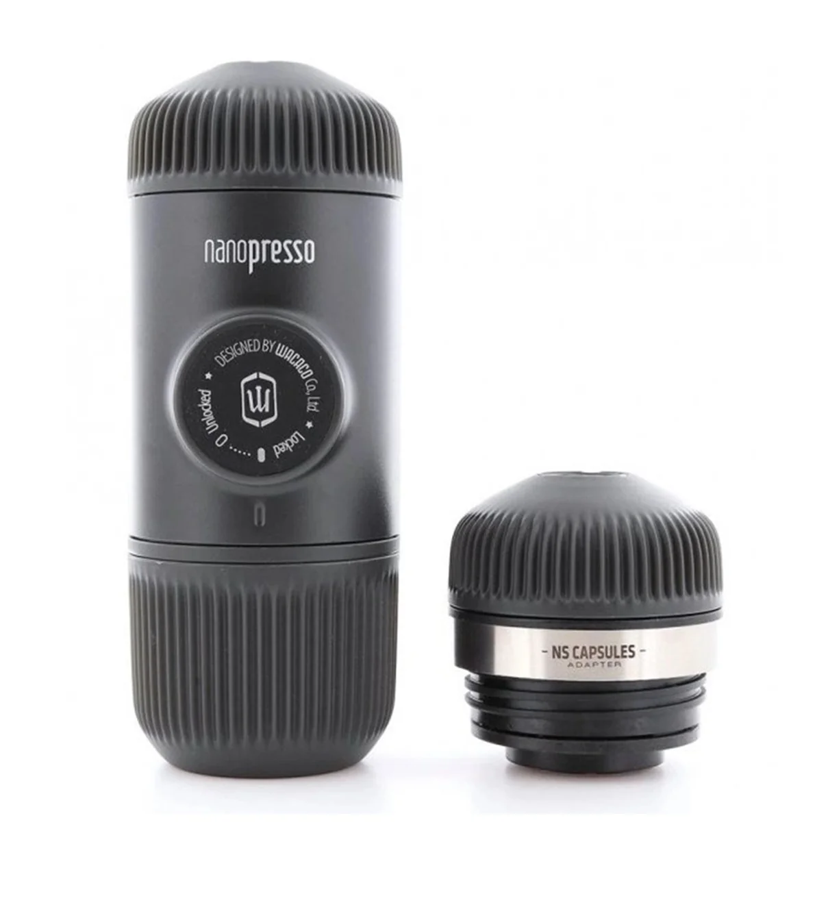 Nanopresso šedé + NS adaptér Kávovar