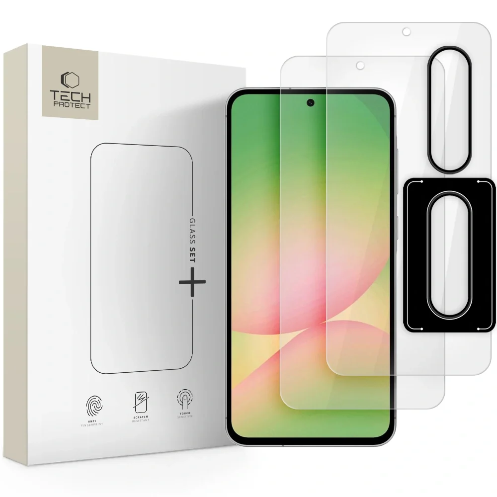 Tech-Protect Glass Set ochranné sklo na Samsung Galaxy A36 / A56 5G