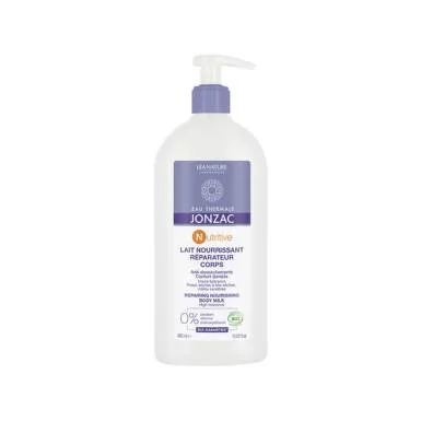 JONZAC Nutritive Výživné TELOVÉ MLIEKO BIO reparatívne, s pumpičkou 1×400 ml, výživné telové mlieko