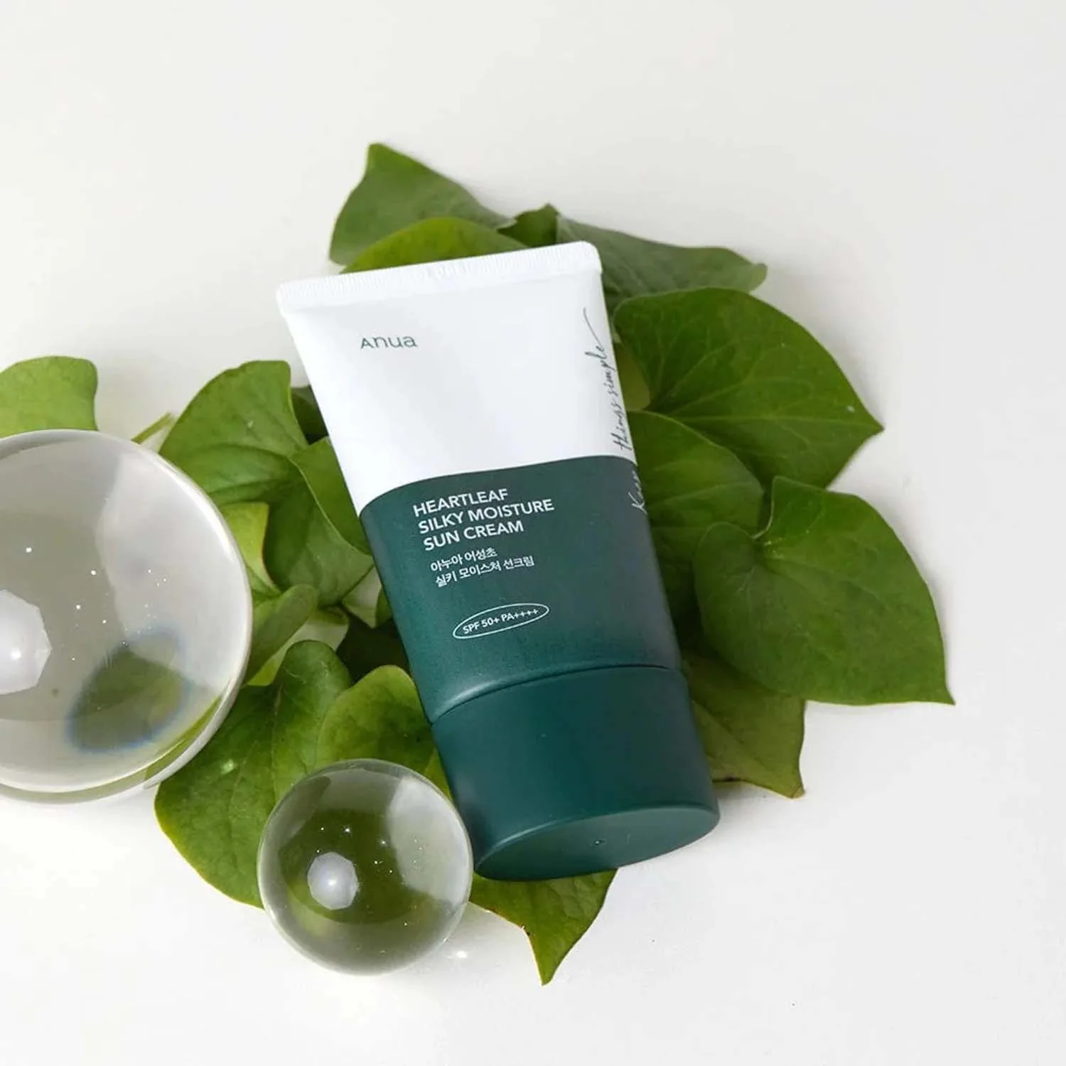 Anua Heartleaf Silky Moisture Sun Cream SPF50+ 50 ml