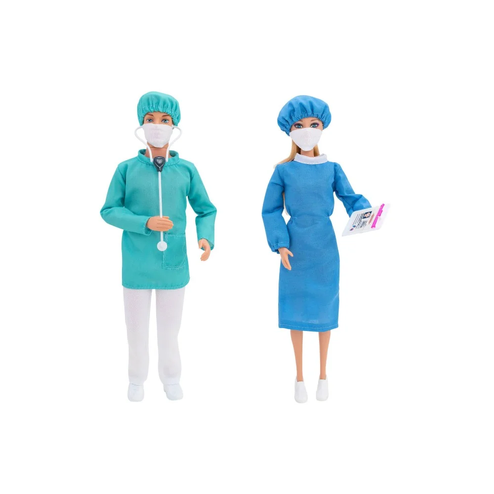 Doktor a doktorka s rúškom-MOVEO