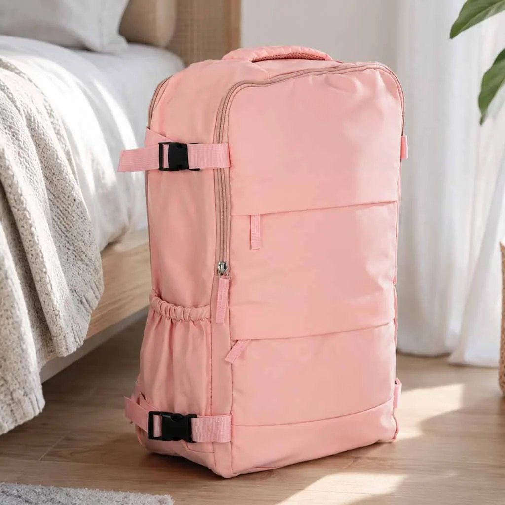 Livefy Cabin Bag cestovný batoh 45x30cm, ružový