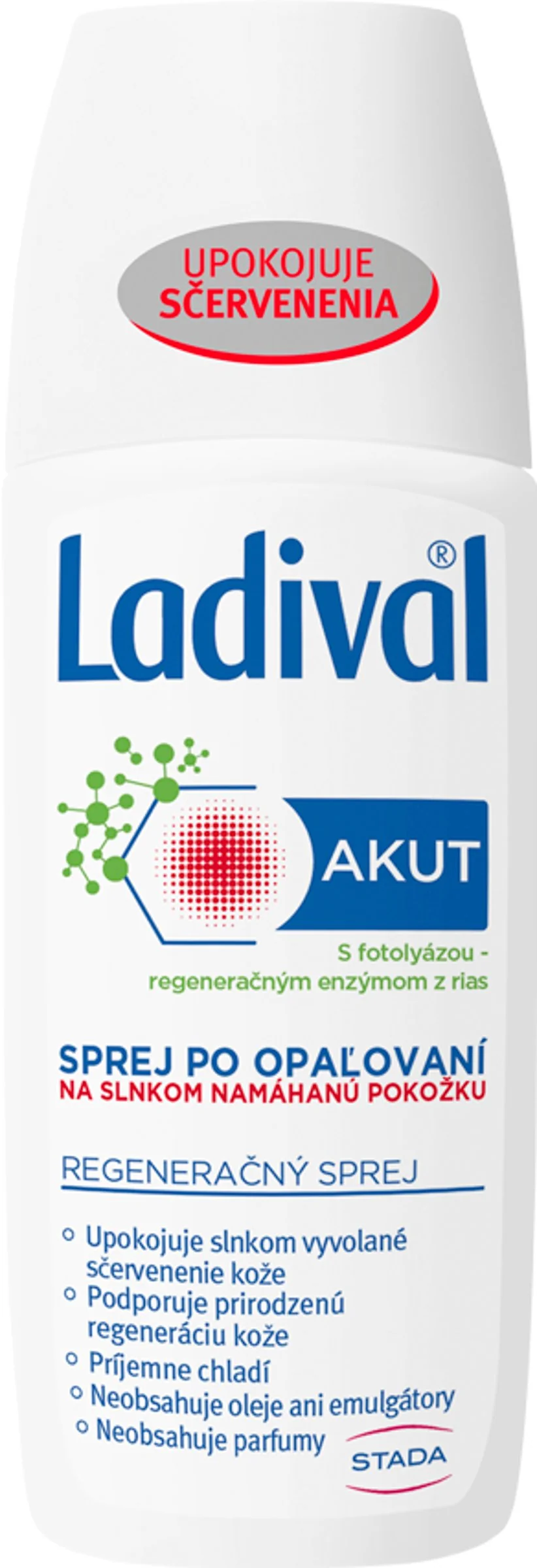 LADIVAL Akut sprej 1×150 ml, sprej po opaľovaní