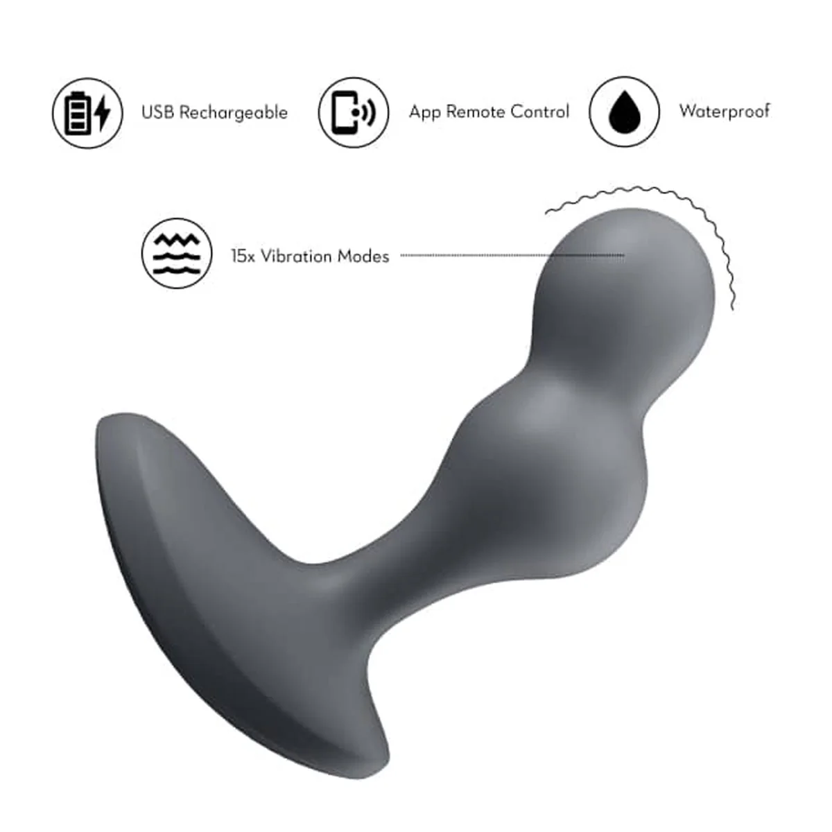 SATISFYER Deep Diver - inteligentný análny vibrátor