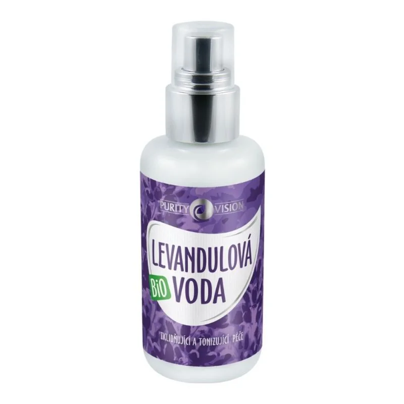 Purity Vision Bio Levanduľová Voda 100ml 1×100 ml, levanduľová voda