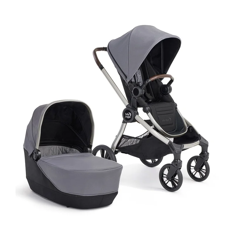 Baby Jogger City Sights 2v1 kočík + vanička, Dark Slate
