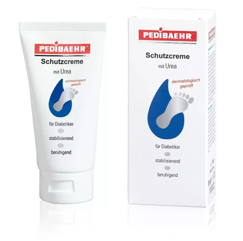 Ochranný krém s 10% urea - hydratácia suchej a šupinatej pokožky Pedibaehr, 125 ml