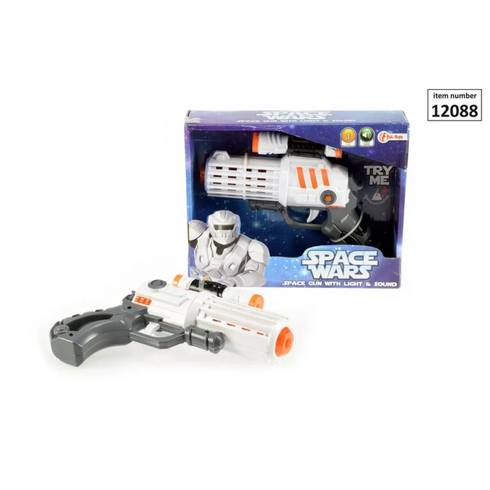 Space zbraň svetelná a zvuková-Toi Toys