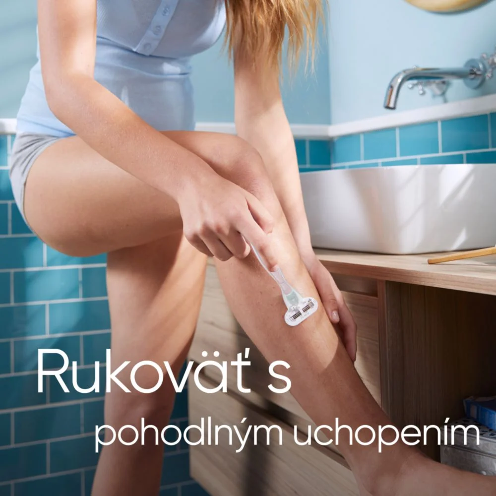 Venus Sensitive Smooth Strojček + 2NH 1×1 ks, holiaci strojček + náhradné hlavice