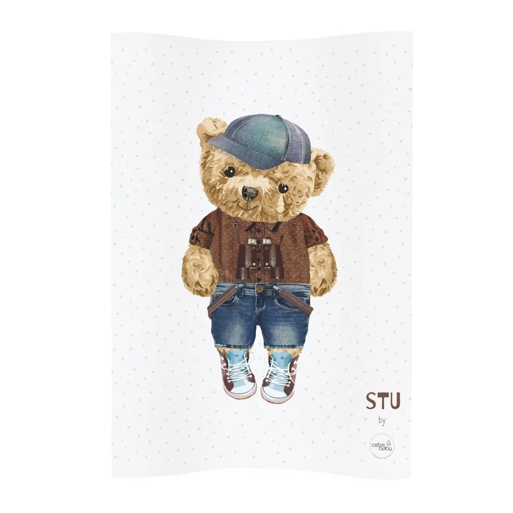Podložka prebaľovacia 2-hranná mäkká (48x70) Cosy Fluffy Puffy Stu