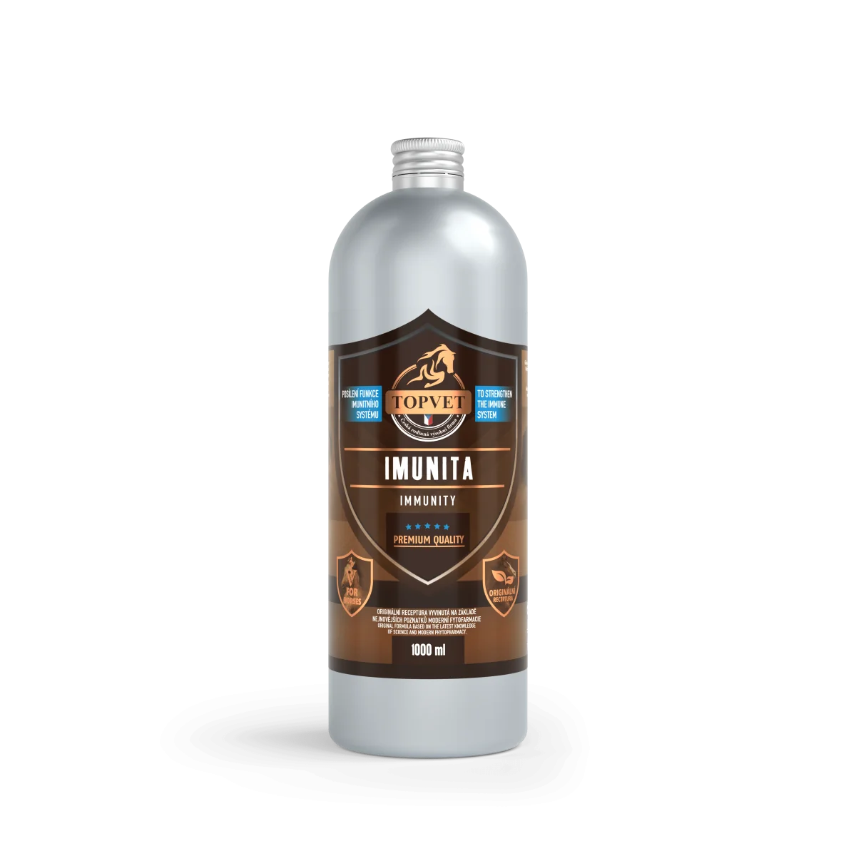 Imunitný sirup pre kone 1000 ml – Green idea